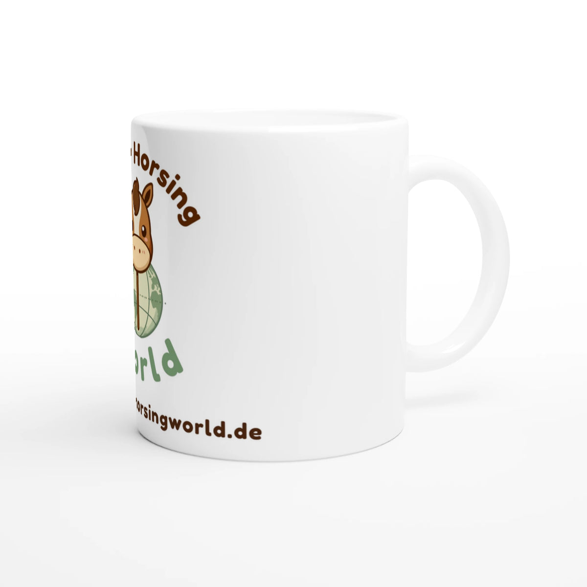 Tasse Hobby Horsing World – Produktansicht 3