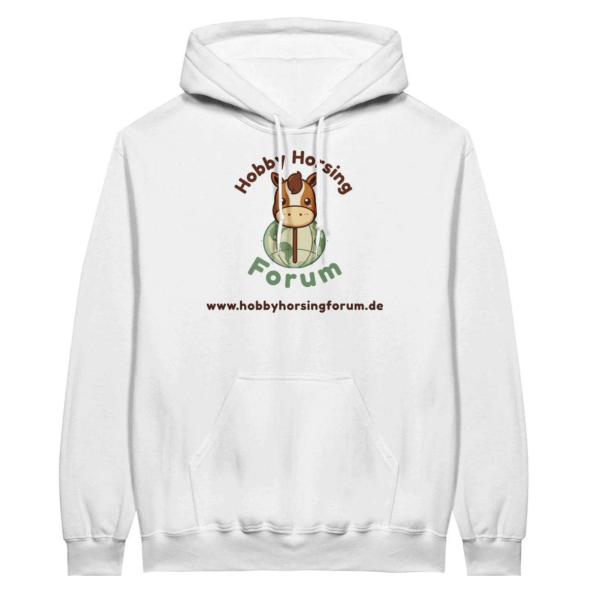 Hobby Horsing Hoodie mit Forum Motiv