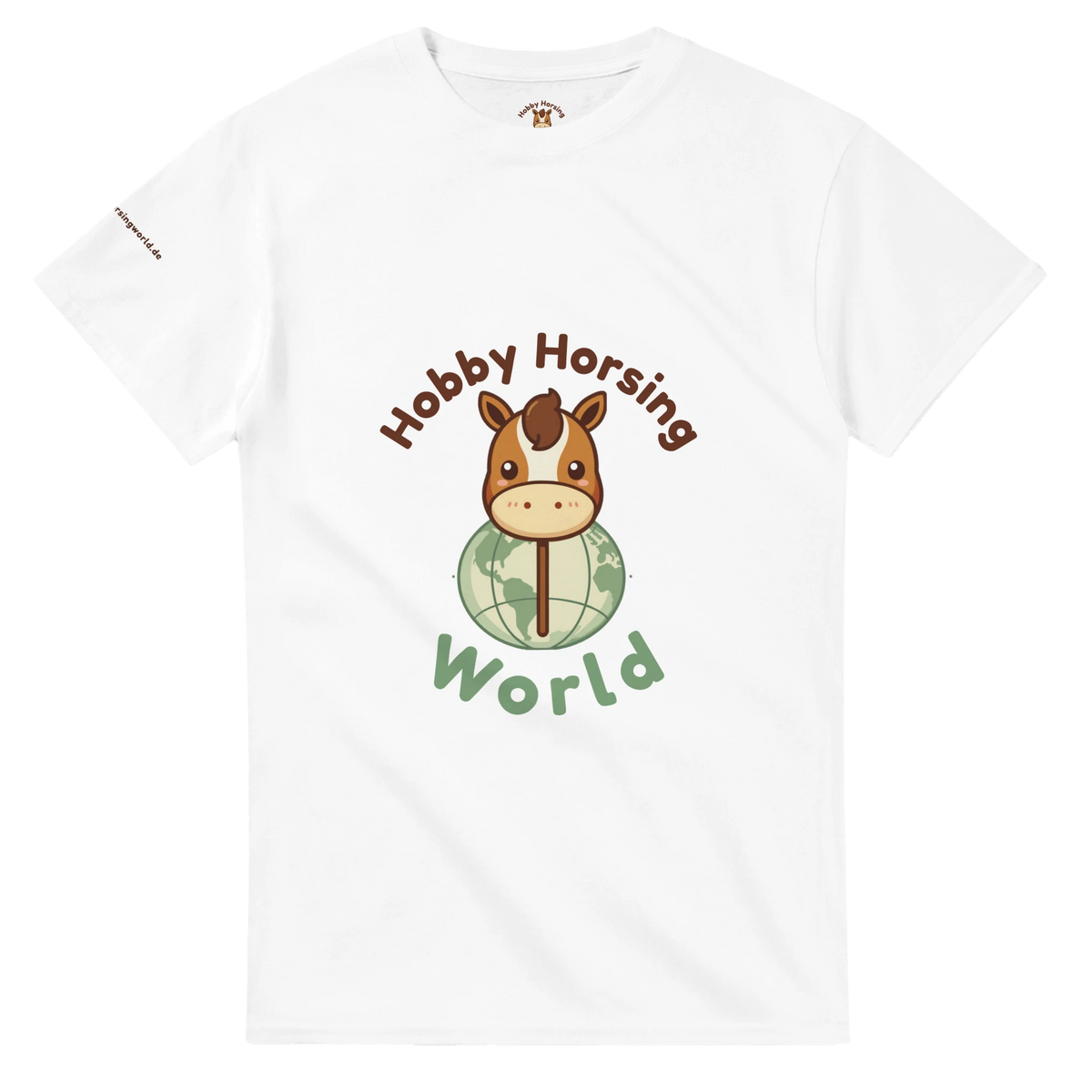Hobby Horsing T-Shirt mit Aufdruck Hobby Horsing World