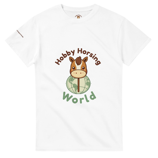 Hobby Horsing T-Shirt mit Aufdruck Hobby Horsing World