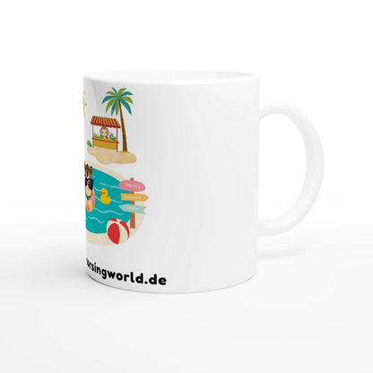Tasse Hobby Horsing Poolparty – Produktansicht 3