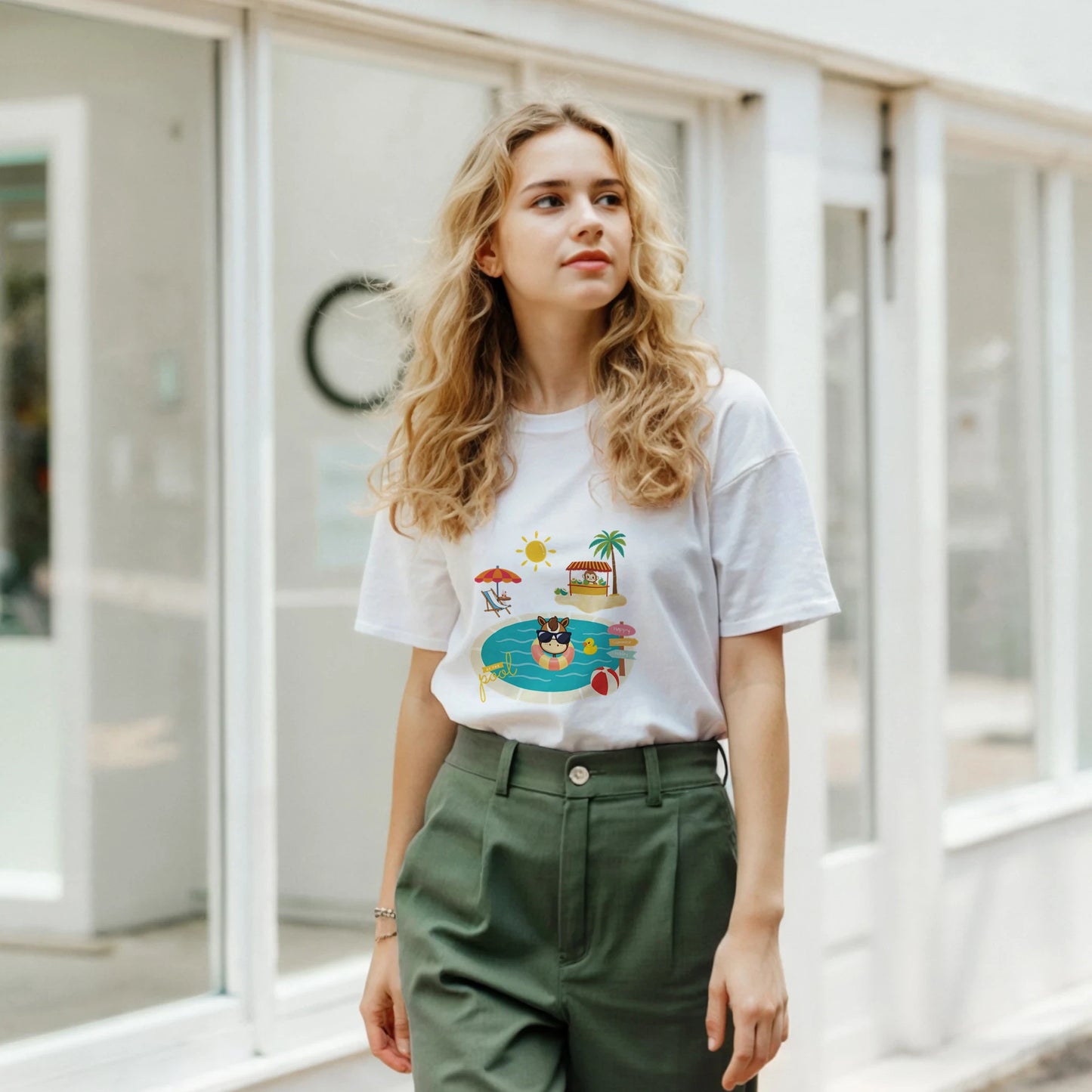 Hobbyhorse Shirt Poolparty – Produktansicht 8