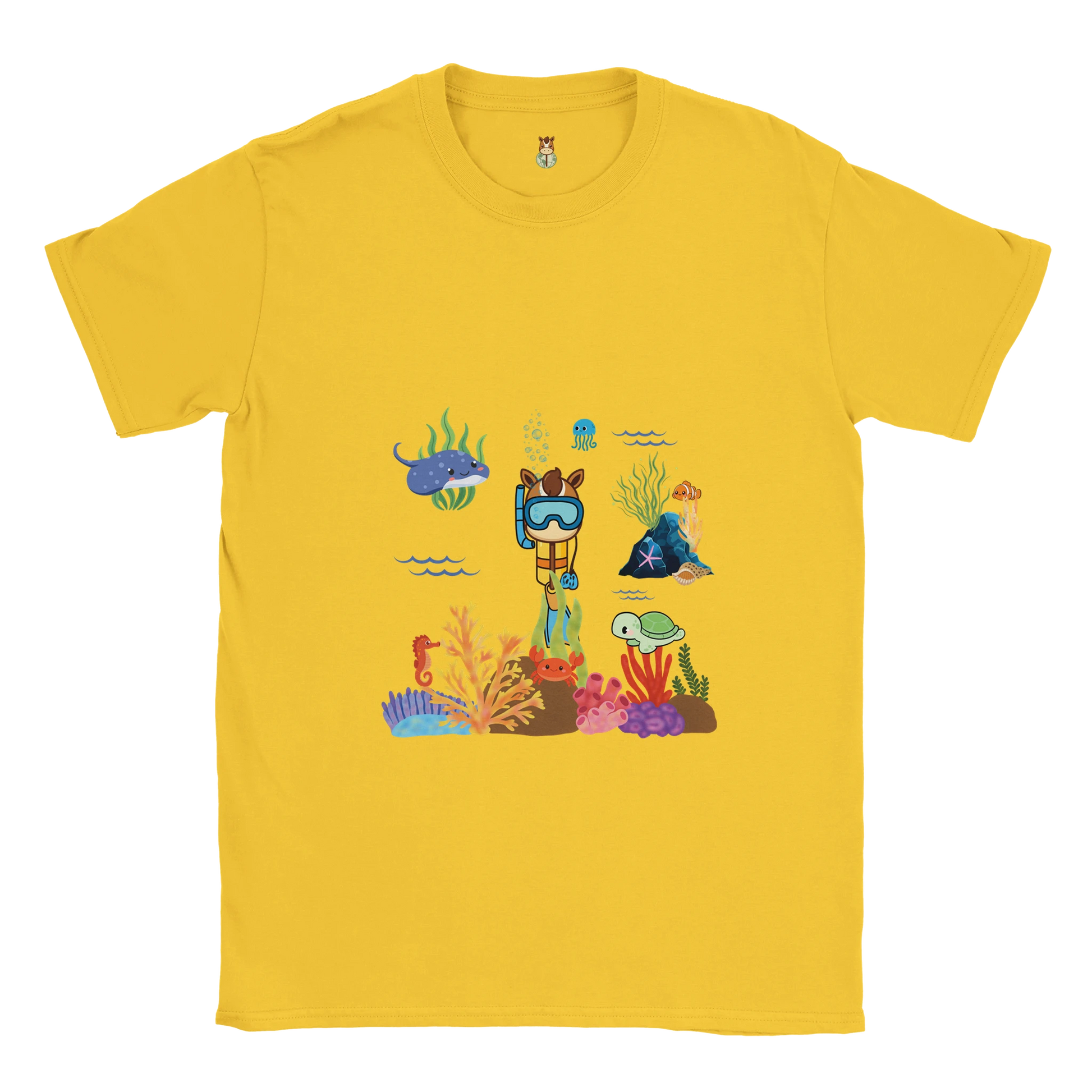Hobby Horsing T-Shirt Tauchgang – Produktansicht 6