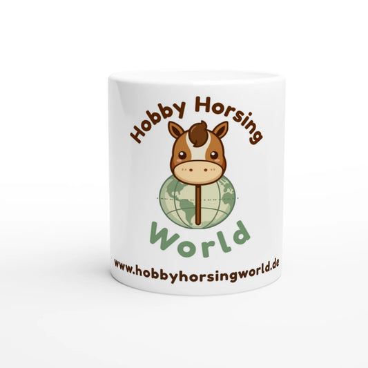 Tasse mit Hobby Horsing World Logo