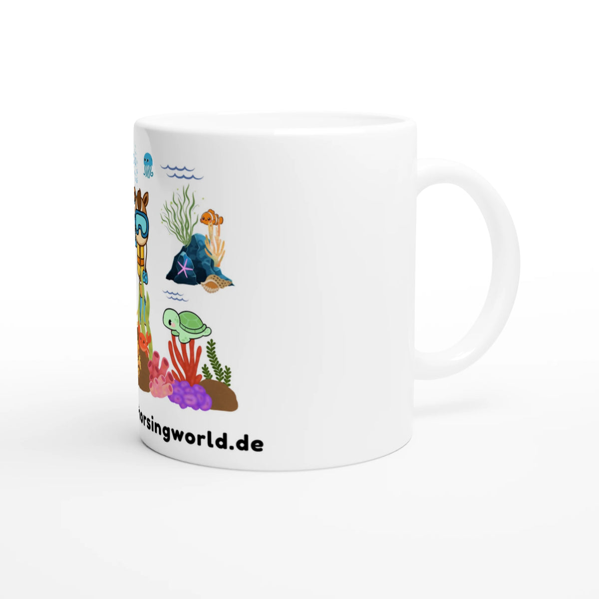 Tasse Hobby Horsing Tauchgang – Produktansicht 3
