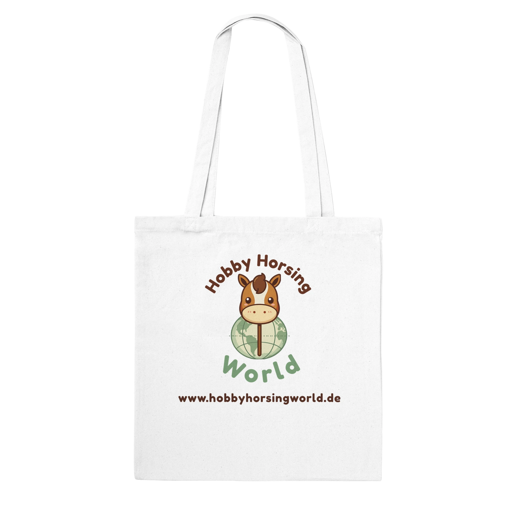 Stofftasche mit Hobby Horsing World und Forum Motiv
