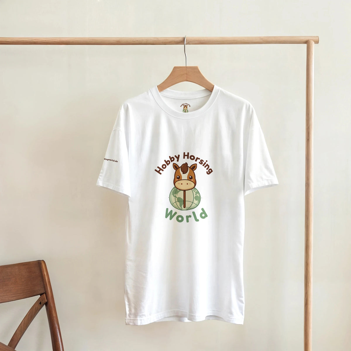 Hobby Horsing T-Shirt World für Steckenpferd Fans – Produktansicht 13