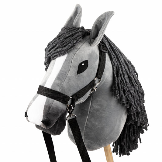 Hobby Horse Grauschimmel Größe A3 mit Halfter und Zügel