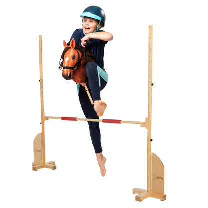 Springhindernis bis 135 cm Holz – Bild 5